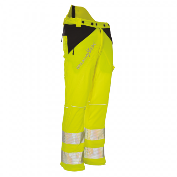 Arbortec Breatheflex AT4010 Chainsaw Trousers Type A Hi Vis Yellow - Radmore & Tucker