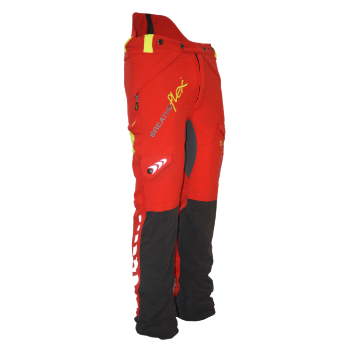 Arbortec Breatheflex AT4010 Red Chainsaw Trousers Type A