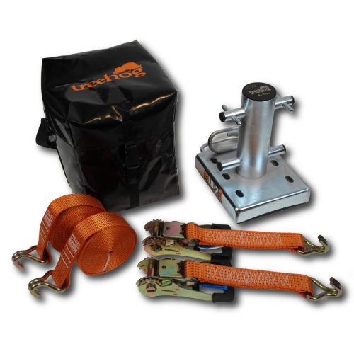 Treehog Lowering Device with Rubber Mount THLD2