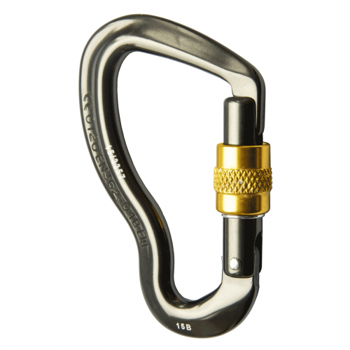 ISC Gator Screw Gate 25kn Aluminium Karabiner