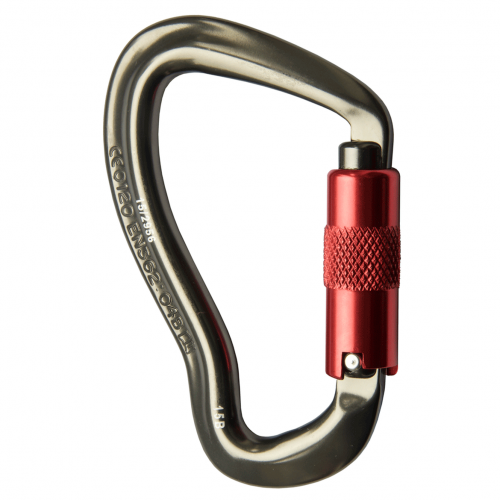 ISC Gecko Supersafe 30kn Aluminium Karabiner