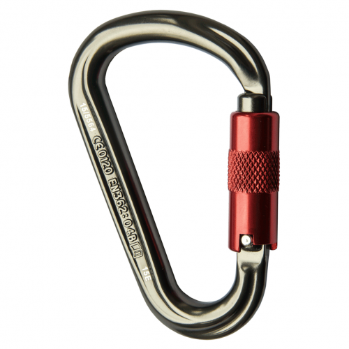 ISC HMS Supersafe 27kn Aluminium Karabiner