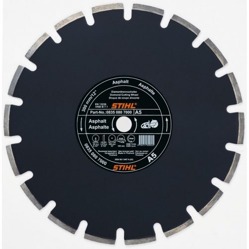 Stihl A5 Diamond Disc For Asphalt Cutting 300mm / 12"