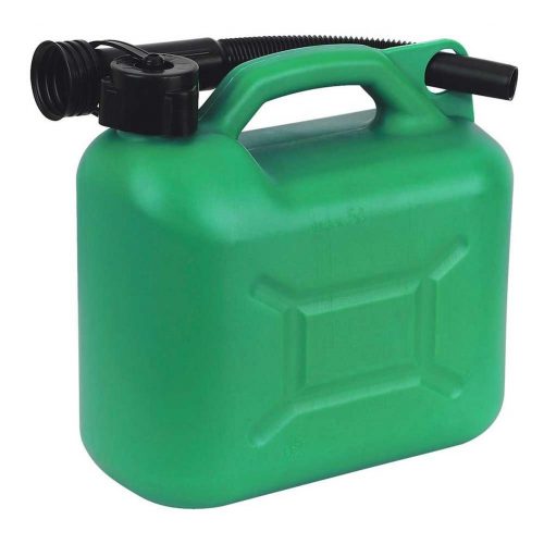 Green Plastic Petrol Can 5L