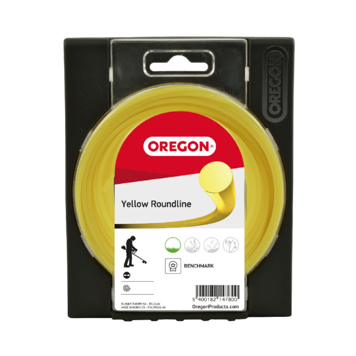 Oregon Yellow Round Line 2.7mm Trimmer Line 70m