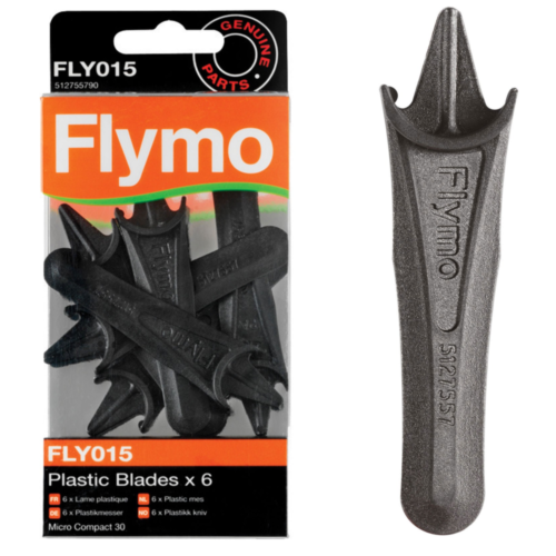 Flymo FLY015 Plastic Blades Pack of 6