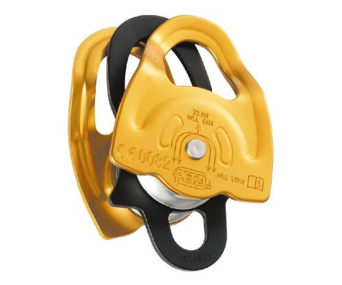 Petzl 23kN Gemini Double Swing Cheek Pulley