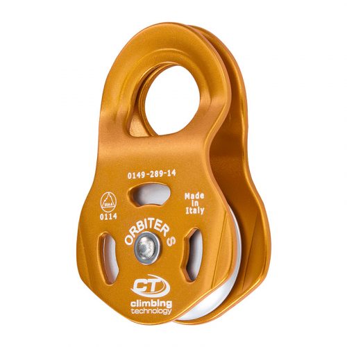 Climbing Technology Orbiter S Compact Pulley Orange