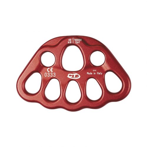 Climbing Technology Cheese Plate Multianchor Large Red