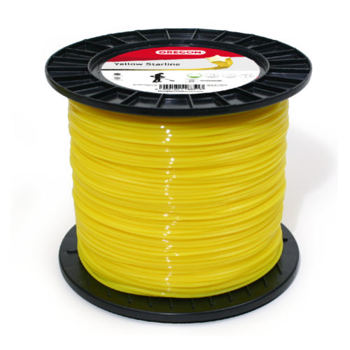 Oregon 2.4mm Yellow Starline Trimmer Line