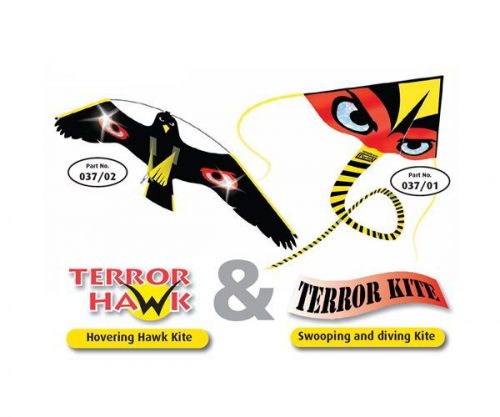 Portek Terror Hawk & Terror Kite Silent Bird Scarer