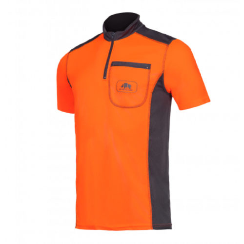 SIP Technical T-Shirt Short Sleeves - Hi-Vis Orange/Grey