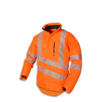 Stein EVO X25 All Weather Work Jacket with Hood Hi-Viz Orange