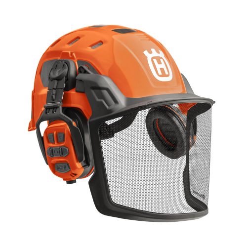 Husqvarna Technical Forest Helmet With X-COM R