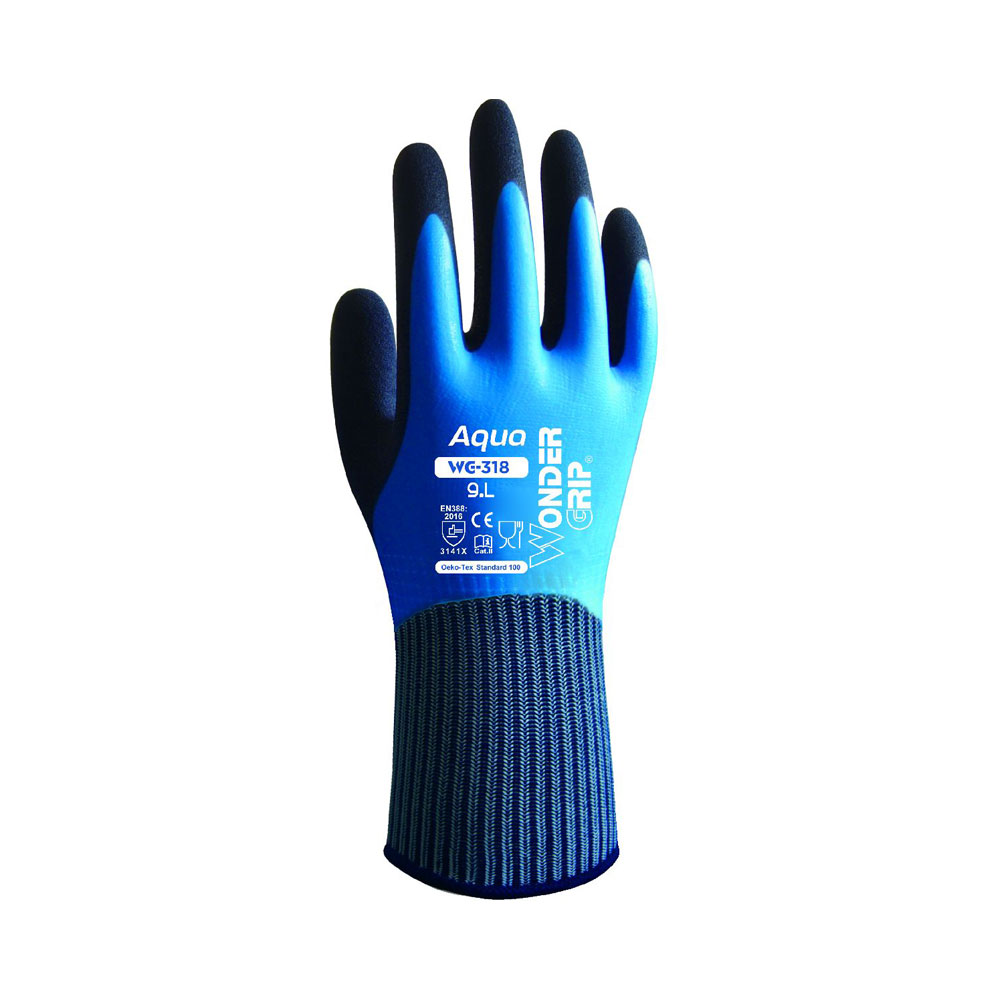 Arbortec AT150 Microfoam Nitrile Grip Gloves 3 pack