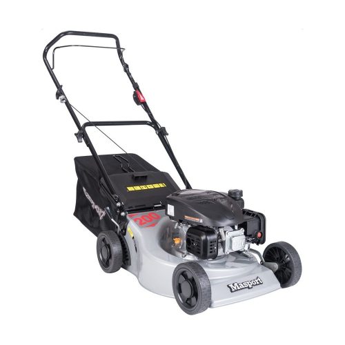 Masport 200 ST L Push Four Wheeled Petrol Lawn Mower - 18″ Cut