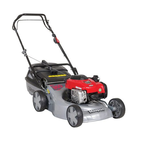 Masport 350 ST SP Combo Self-Propelled Four Wheeled Petrol Lawn Mower - 18″ Cut