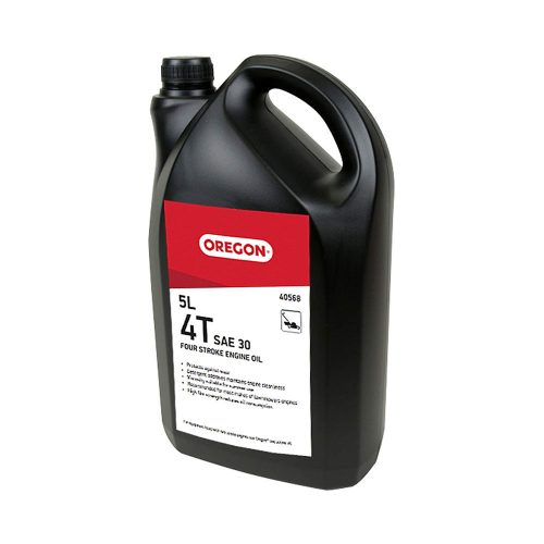Oregon 4T SAE 30 Four Stroke Oil (Lawn Mower Engine Oil) - 5 Litres