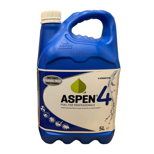Aspen 4 Fuel (Alkylate Petrol for 4-Stroke Engines) - 5 Litres [Collection/Local Delivery Only]