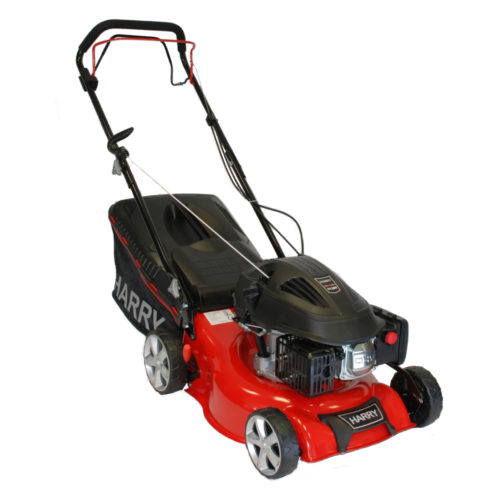 Harry LMG42S-B 99cc Petrol Self-Propelled Lawn Mower – 42cm Cut (16")