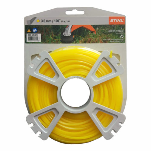 Stihl 3.0mm Square Mowing (Brushcutter) Line – Yellow
