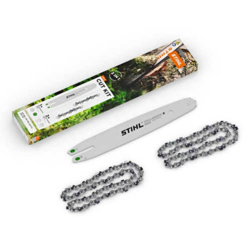 Stihl Cut Kit 2 - 12" 3/8" P .043" (1.1mm) Guide Bar + Chainsaw Chain 3005-000-9900 - 44 Drive Links (for MS 162, MS 170, MS 171, MS 172)