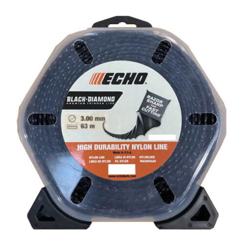Echo 3.0mm Black Diamond Trimmer Line - 63 Metres