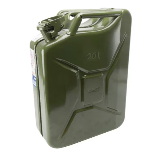 Kramp JK575075 Metal Jerry (Fuel) Can - 20 Litre